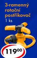 3-ramenný rotační postřikovač 