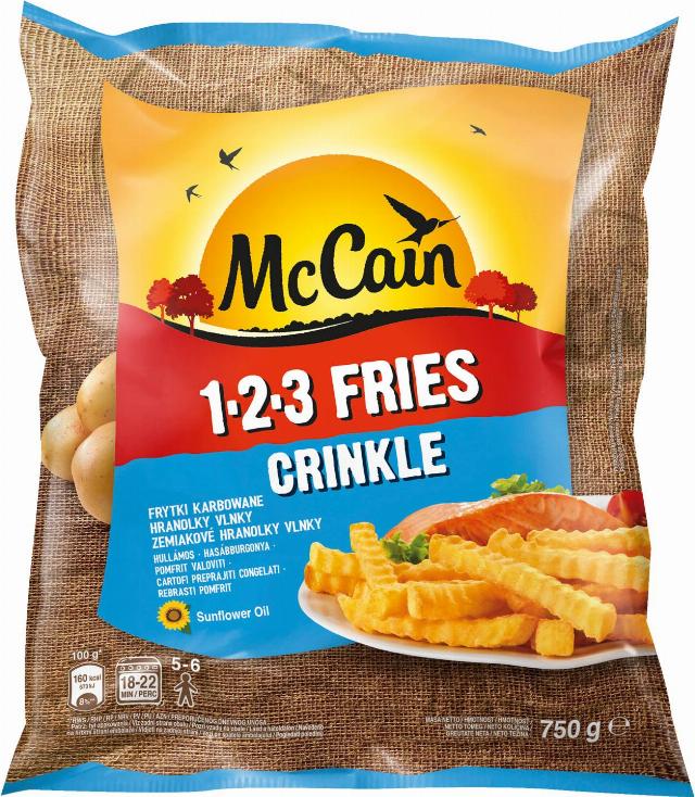 McCain 1.2.3. Hranolky vlnky