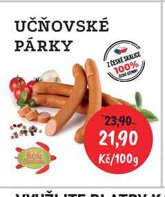 UČŇOVSKÉ PÁRKY 100g