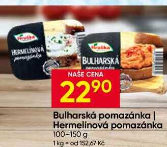 Hruška Hermelínová pomazánka 100-150 g 