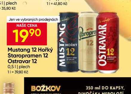 Ostravar 12 0,5l plech