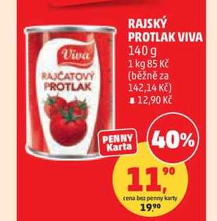 RAJSKÝ PROTLAK VIVA, 140 g