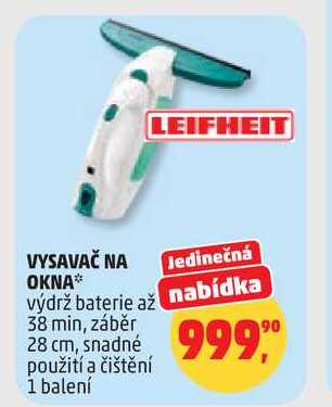 LEIFHEIT VYSAVAČ NA OKNA, 1 balení