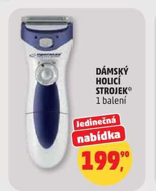 DÁMSKÝ HOLICÍ STROJEK, 1 balení