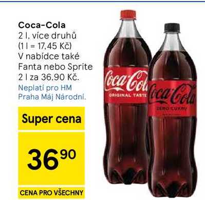 Coca-Cola, 2 l 
