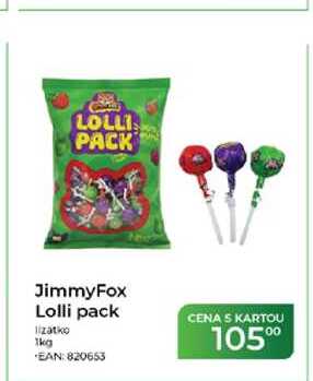 JimmyFox Lolli pack lízatko 1kg