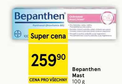 Bepanthen Mast, 100 g 