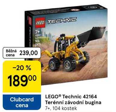 LEGO® Technic 42164 Terénní závodní bugina 7+, 104 kostek