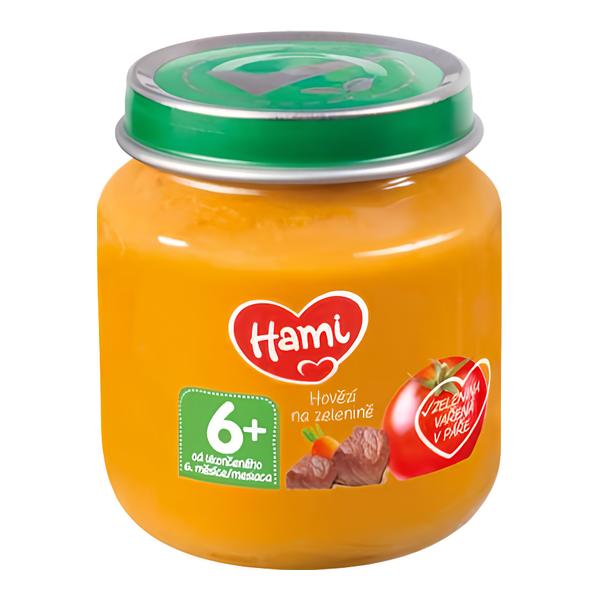 Hami Příkrm Hovězí na zelenině 6m+