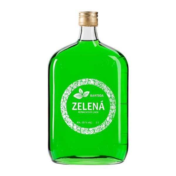 Bartida Zelená Peprmint likér (20%)