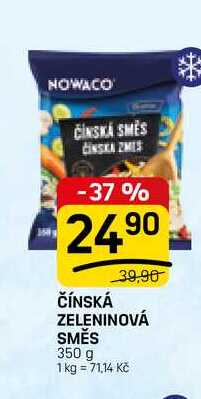 ČÍNSKÁ ZELENINOVÁ SMĚS 350 g