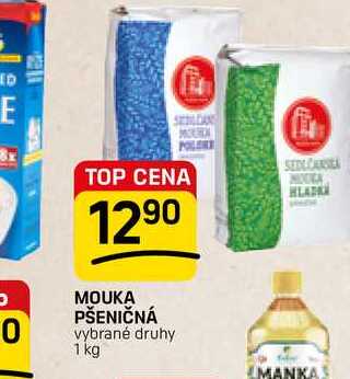 MOUKA PŠENIČNÁ vybrané druhy 1 kg