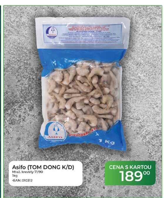 Asifo (TOM DONG K/D) Mraz, krevety 71/90 1kg