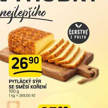 PYTLÁCKÝ SÝR SE SMĚSÍ KOŘENÍ 100 g