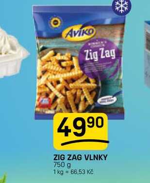 ZIG ZAG VLNKY 750 g