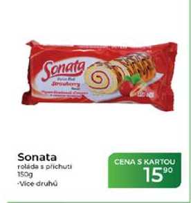 Sonata roláda s příchuti 150g