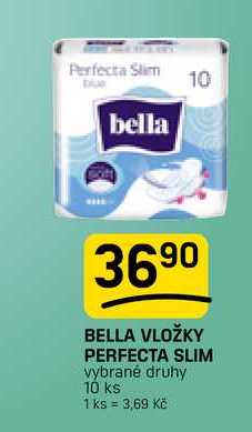 BELLA VLOŽKY PERFECTA SLIM vybrané druhy 10 ks