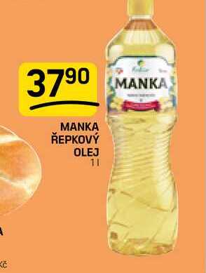 MANKA ŘEPKOVÝ OLEJ 1l