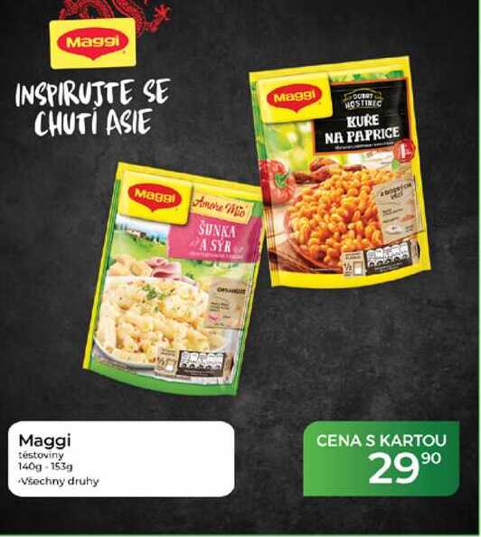 Maggi těstoviny 140g-153g