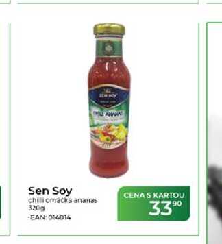Sen Soy chilli omacka ananas 320g