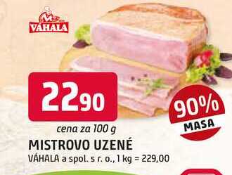 MISTROVO UZENÉ 100g