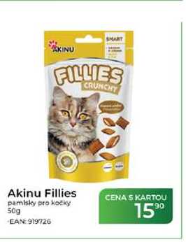 Akinu Fillies pamlsky pro kočky 50g