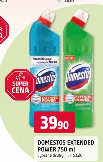 DOMESTOS EXTENDED POWER 750 ml 