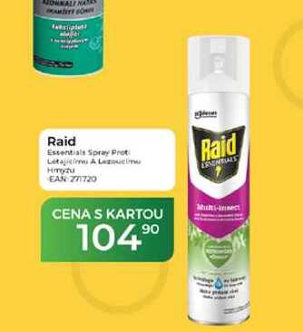 Raid Essentials Spray proti létajícímu hmyzu