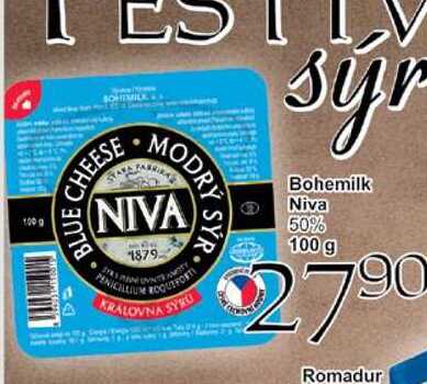 Bohemilk Niva 50% 100 g 