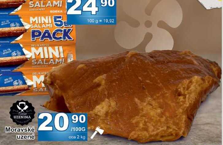 Moravské uzené 100g