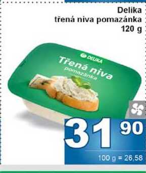 DELIKA Třená niva pomazánka 120g