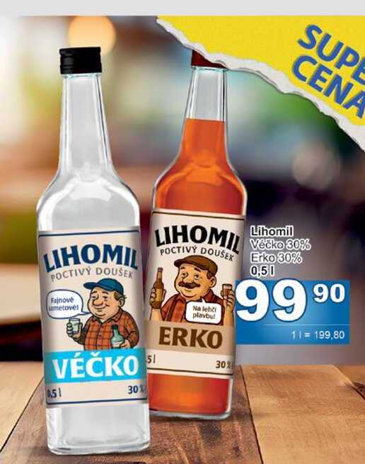 Lihomil Véčko 80% 0,5l