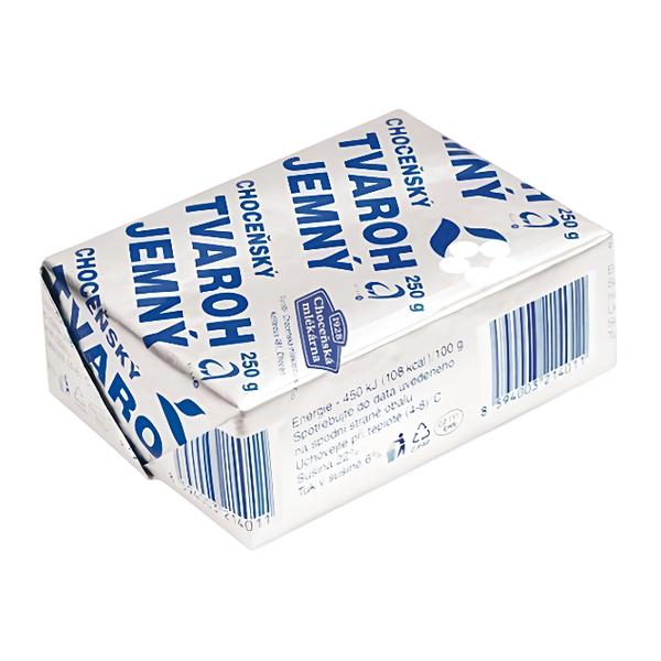 Choceňská Mlékárna Choceňský Tvaroh jemný (6%)