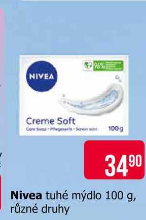 Nivea tuhé mýdlo 100 g, různé druhy 