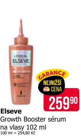 Elseve Growth Booster sérum na vlasy 102 ml