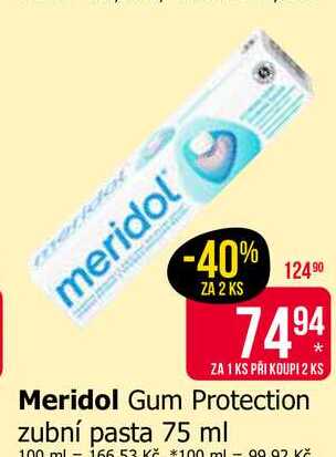 marida Gum Protection zubní pasta 75 ml 