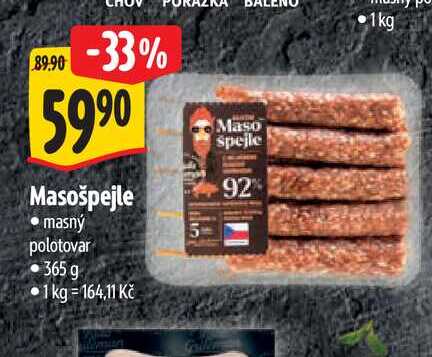   Masošpejle 365 g