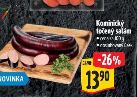   Kominický točený salám 100 g