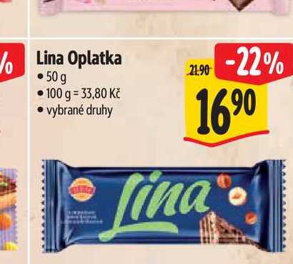 Lina Oplatka   50 g  