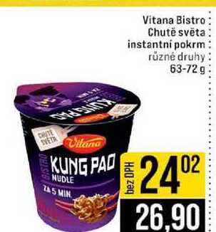 Vitana Bistro Chutě světa instantní pokrm různé druhy 63-72 g