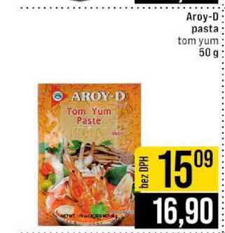 Aroy-D pasta tom yum 50 g
