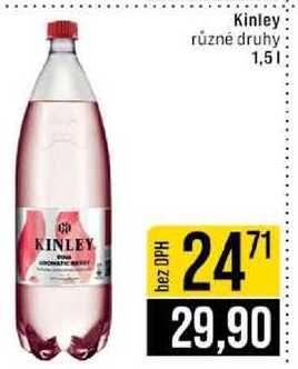 Kinley různé druhy 1,5l