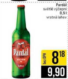 Pardál světlé výčepní 0,5l