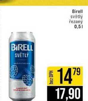 Birell světlý řezaný 0,5l 