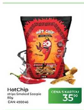 HotChip strips Smoked Scorpio 80g