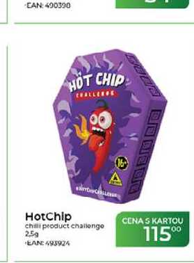 HotChip chilli product challenge 2,5g
