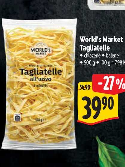   World's Market Tagliatelle 500 g