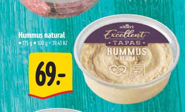 Hummus natural 175 g