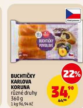 BUCHTIČKY KARLOVA KORUNA, 360 g 