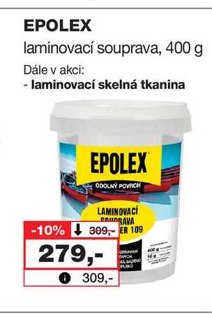 EPOLEX laminovací souprava, 400 g